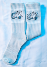 Load image into Gallery viewer, Soak Glow Reflective Socks
