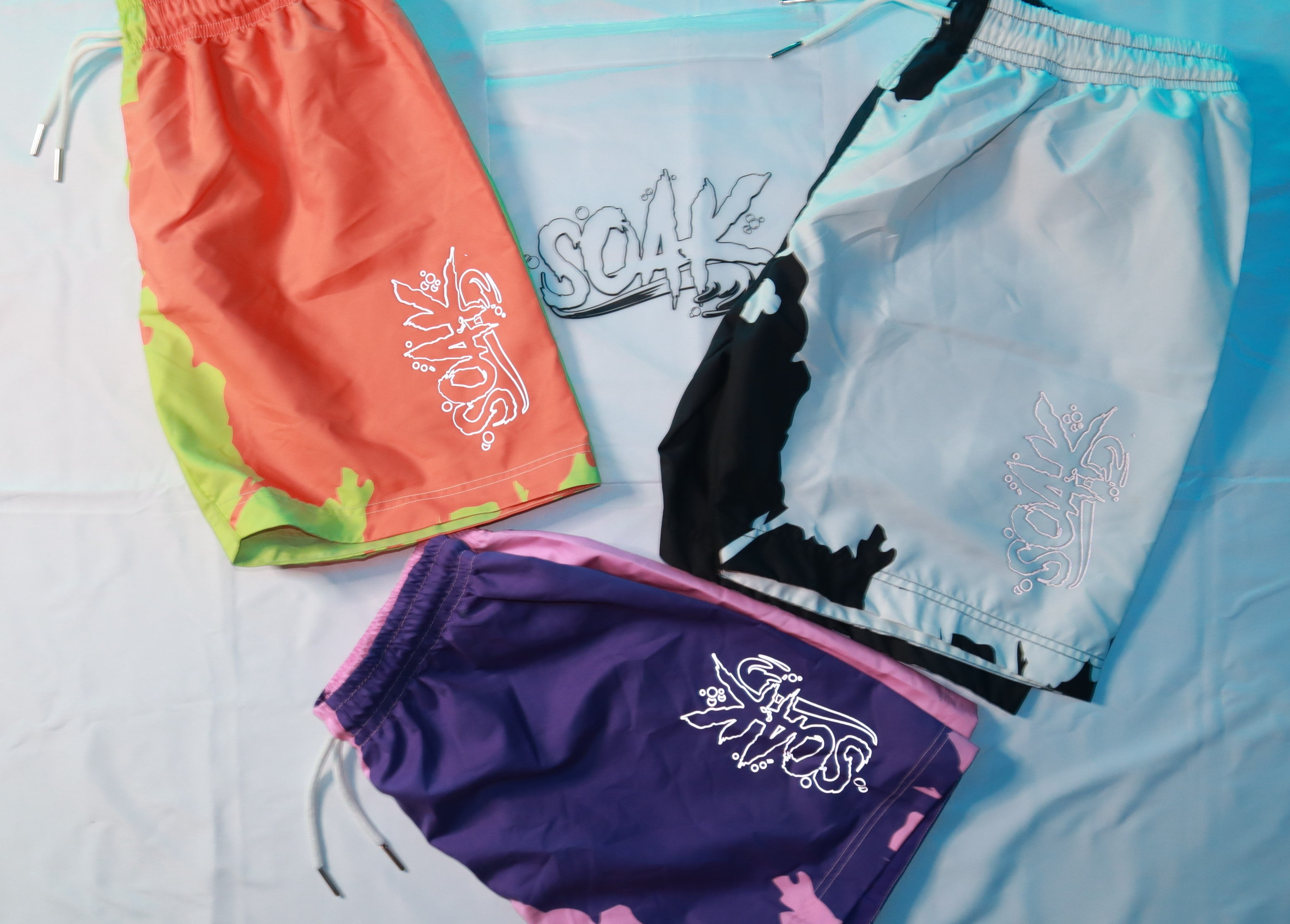 Soak Reflective Swim Trunks – S.O.A.K The Brand